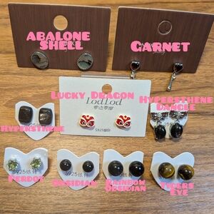 S925 Crystal Earrings (1 Pair, You Pick)